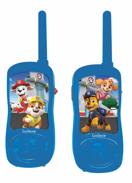 Lexibook Paw Patrol Walkie Talkies - (TW11PA) i gruppen SPORT, FRITID & HOBBY / Friluftsliv / Walkie talkie hos TP E-commerce Nordic AB (D01136)