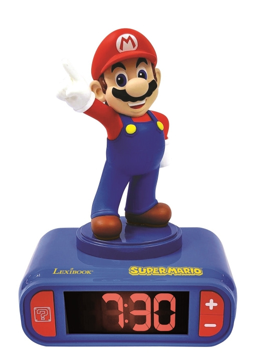 Lexibook Super Mario - väckarklocka 3D (RL800NI) i gruppen HEM, HUSHÅLL & TRÄDGÅRD / Väggklockor & Räkneverk / Väckarklockor hos TP E-commerce Nordic AB (D01146)