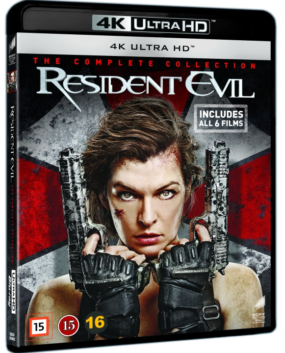 Resident evil 1-6 complete 4K UHD i gruppen HEMELEKTRONIK / Ljud & Bild / TV & Tillbehör / Filmer / Blu-ray hos TP E-commerce Nordic AB (D01149)