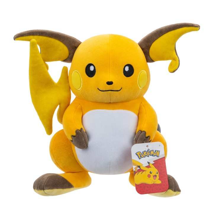 Pokémon PLYSCH 30 CM RAICHU (PKW3111) i gruppen LEKSAKER, BARN- & BABYPRODUKTER / Babyleksaker / Gosedjur hos TP E-commerce Nordic AB (D01156)