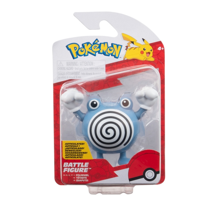 Pokémon Stridsfigur Poliwhirl (PKW3584) i gruppen LEKSAKER, BARN- & BABYPRODUKTER / Leksaker / Figurer, Miniatyrer & tillbehör hos TP E-commerce Nordic AB (D01164)