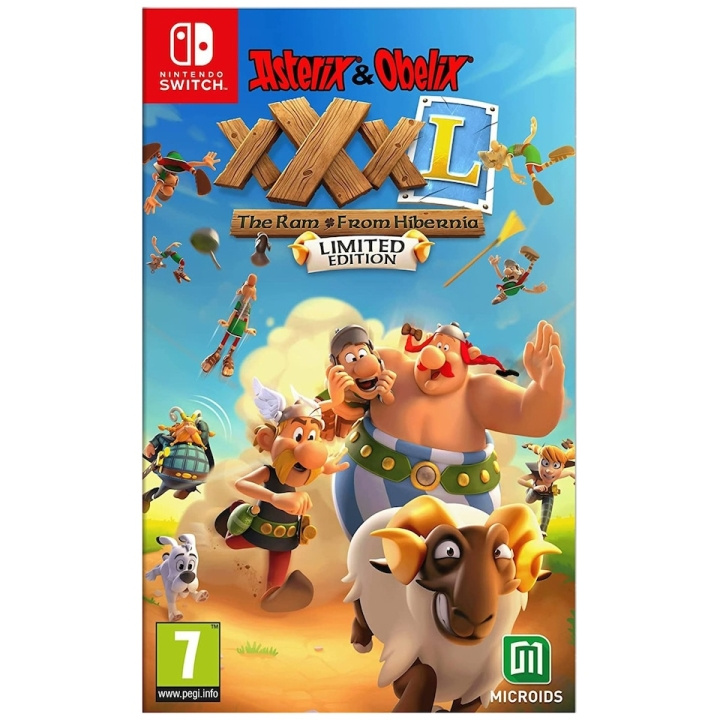 Asterix & Obelix XXXL: The Ram From Hibernia (Limited Edition) (Switch) i gruppen HEMELEKTRONIK / Spelkonsoler & Tillbehör / Nintendo Switch / Spel hos TP E-commerce Nordic AB (D01253)