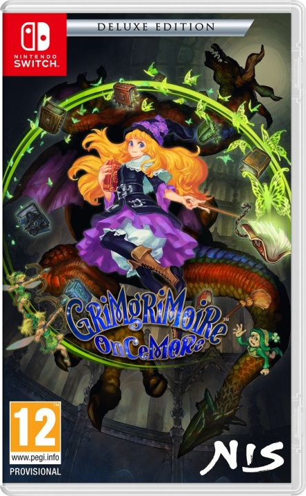 GrimGrimoire OnceMore (Deluxe Edition) (Switch) i gruppen HEMELEKTRONIK / Spelkonsoler & Tillbehör / Nintendo Switch / Spel hos TP E-commerce Nordic AB (D01258)