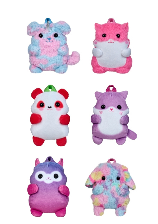 Real Littles Backpack Plush Pets - Clip on Playset ( 30435 ) i gruppen LEKSAKER, BARN- & BABYPRODUKTER / Leksaker / Figurer, Miniatyrer & tillbehör hos TP E-commerce Nordic AB (D01300)