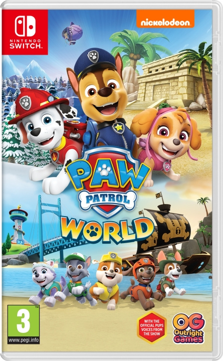 PAW Patrol World (Switch) i gruppen HEMELEKTRONIK / Spelkonsoler & Tillbehör / Nintendo Switch / Spel hos TP E-commerce Nordic AB (D01313)