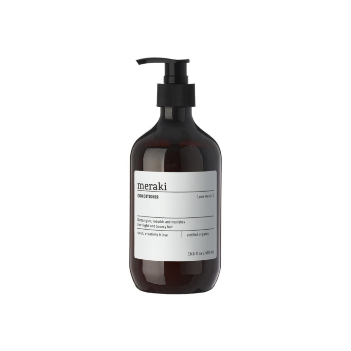 Meraki Balsam 490 ml - Pure basic (311060506) i gruppen SKÖNHET & HÄLSA / Hår & Styling / Hårvårdsprodukter / Balsam hos TP E-commerce Nordic AB (D01320)