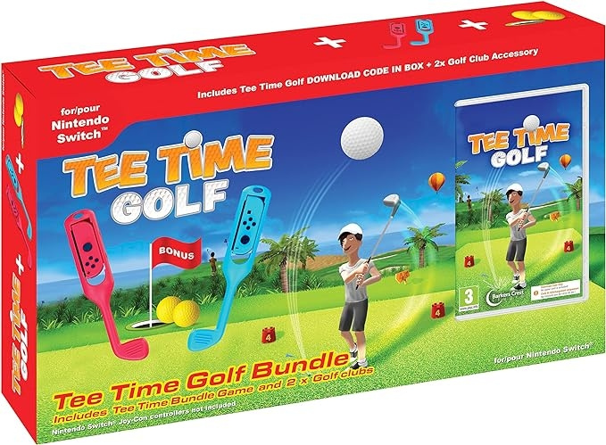 Tee Time Golf Bundle (Switch) i gruppen HEMELEKTRONIK / Spelkonsoler & Tillbehör / Nintendo Switch / Spel hos TP E-commerce Nordic AB (D01346)