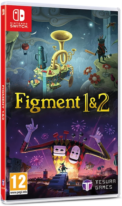 Figment 1 & 2 (Switch) i gruppen HEMELEKTRONIK / Spelkonsoler & Tillbehör / Nintendo Switch / Spel hos TP E-commerce Nordic AB (D01360)