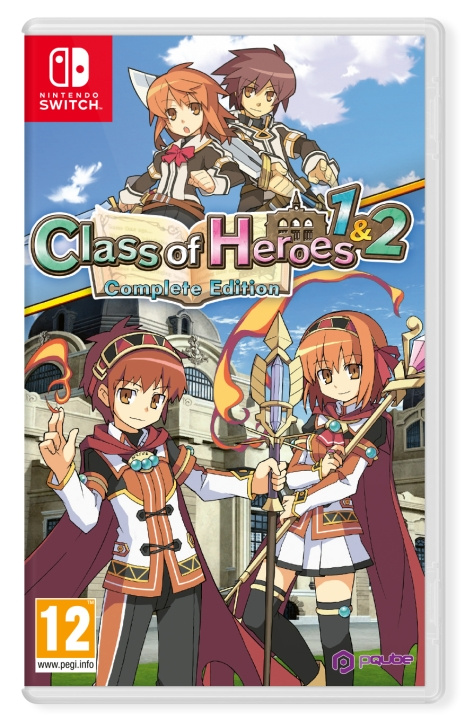 Class of Heroes 1+2 (Switch) i gruppen HEMELEKTRONIK / Spelkonsoler & Tillbehör / Nintendo Switch / Spel hos TP E-commerce Nordic AB (D01363)