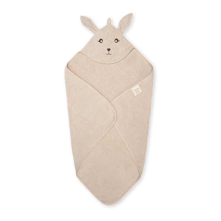 That\'s Mine Mivo Hooded Towel Bunny i gruppen LEKSAKER, BARN- & BABYPRODUKTER / Barntextilier / Badtillbehör hos TP E-commerce Nordic AB (D01388)