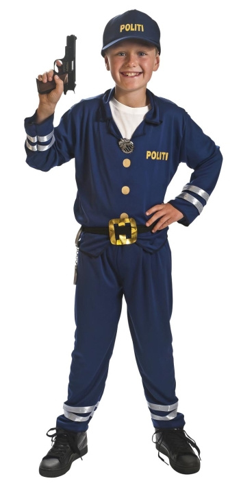 Rio Police uniform (120) (42723) i gruppen LEKSAKER, BARN- & BABYPRODUKTER / Leksaker / Maskeradkläder hos TP E-commerce Nordic AB (D01438)