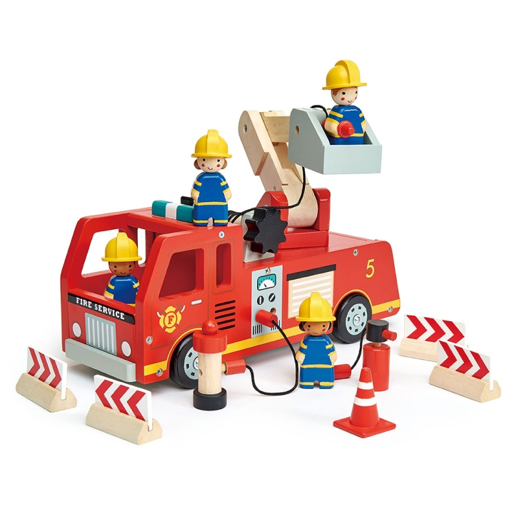 Tender Leaf Fire Engine - (TL8367) i gruppen LEKSAKER, BARN- & BABYPRODUKTER / Leksaker / Leksaksbilar & andra fordon hos TP E-commerce Nordic AB (D01445)