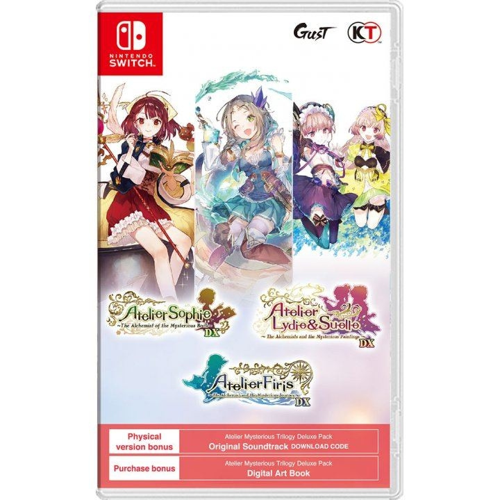 Atelier Mysterious Trilogy Deluxe Pack (Import) (Switch) i gruppen HEMELEKTRONIK / Spelkonsoler & Tillbehör / Nintendo Switch / Spel hos TP E-commerce Nordic AB (D01457)