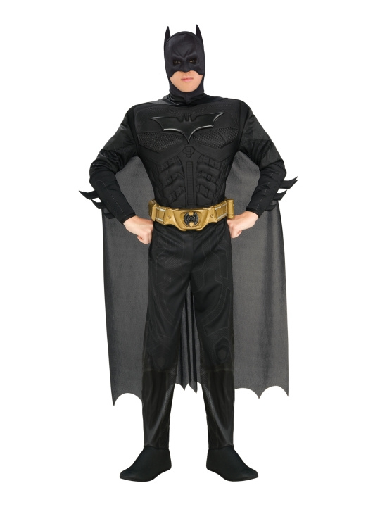 Rubies Deluxe Adult Costume - Batman (Size XL) i gruppen LEKSAKER, BARN- & BABYPRODUKTER / Leksaker / Maskeradkläder hos TP E-commerce Nordic AB (D01480)