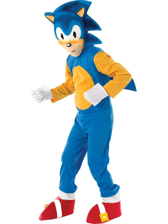 Rubies Classic Costume - Sonic (116 cm) i gruppen LEKSAKER, BARN- & BABYPRODUKTER / Leksaker / Maskeradkläder hos TP E-commerce Nordic AB (D01483)