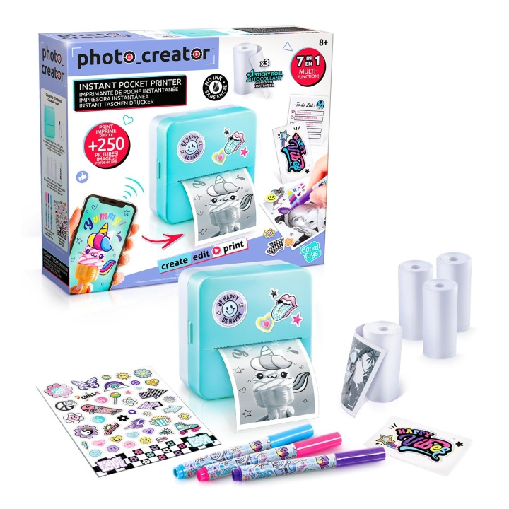 Studio Creator Photo Creator - Instant Pocket Printer (12317) i gruppen LEKSAKER, BARN- & BABYPRODUKTER / Leksaker / Pyssel hos TP E-commerce Nordic AB (D01510)