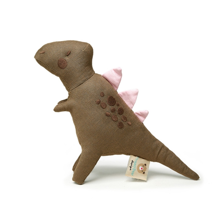 ThreadBear Soft Toy Dinosaur - Little T the T-Rex 19 cm - (TB4105) i gruppen LEKSAKER, BARN- & BABYPRODUKTER / Babyleksaker / Gosedjur hos TP E-commerce Nordic AB (D01518)