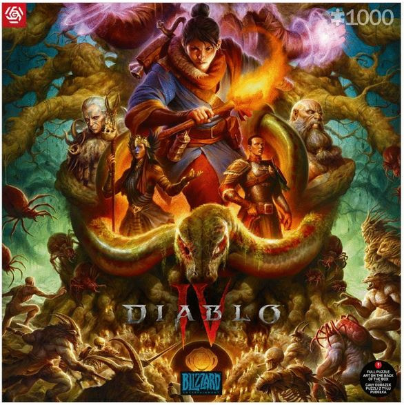 Good Loot - Diablo IV Horadrim, 1000 bitar i gruppen SPORT, FRITID & HOBBY / Hobby / Pussel hos TP E-commerce Nordic AB (D01554)