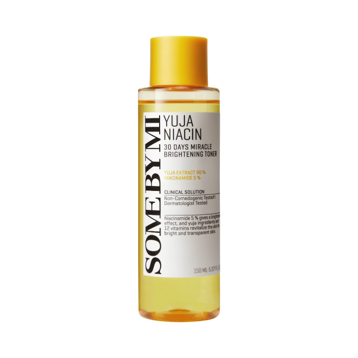 Some By Mi YUJA NIACIN 30 Days Brightening Toner 150 ml i gruppen SKÖNHET & HÄLSA / Hudvård / Ansiktsvård / Ansiktsvatten & Facemist hos TP E-commerce Nordic AB (D01580)