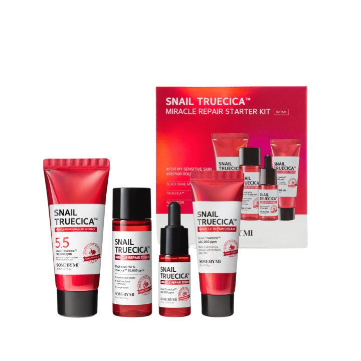 Some By Mi Snail Truecica Miracle Repair Starterkit - Resestorlekar i gruppen SKÖNHET & HÄLSA / Presentkit / Presentkit För Henne hos TP E-commerce Nordic AB (D01585)