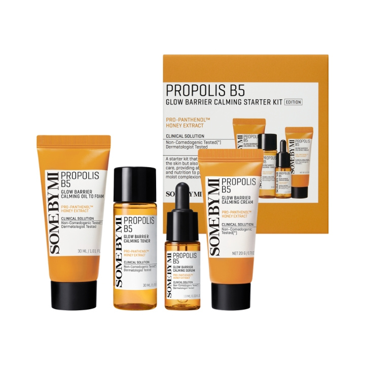 Some By Mi Propolis B5 Glow Barrier Calming Starter Kit i gruppen SKÖNHET & HÄLSA / Presentkit / Presentkit För Henne hos TP E-commerce Nordic AB (D01593)