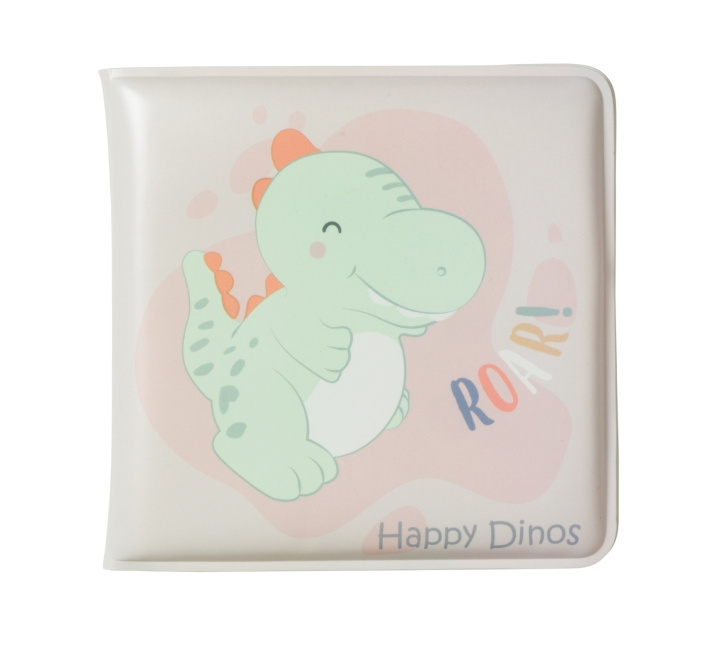 SARO Babybadbok - Happy Dinos (SAO33901) i gruppen LEKSAKER, BARN- & BABYPRODUKTER / Uteleksaker / Badleksaker & Vattenleksaker hos TP E-commerce Nordic AB (D01595)