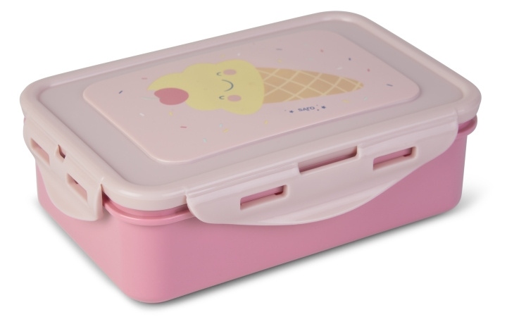 SARO Baby SARO - Lunchlåda - Rosa (SAO70066) i gruppen LEKSAKER, BARN- & BABYPRODUKTER / Äta & Dricka / Barnserviser hos TP E-commerce Nordic AB (D01602)