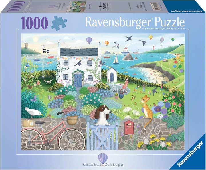 Ravensburger Pussel - Kuststuga 1000p (12001104) i gruppen SPORT, FRITID & HOBBY / Hobby / Pussel hos TP E-commerce Nordic AB (D01628)