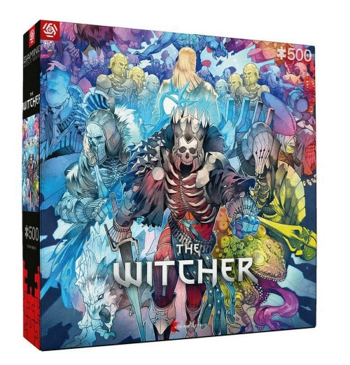 Good Loot - The Witcher Monster Faction, 500 bitar i gruppen SPORT, FRITID & HOBBY / Hobby / Pussel hos TP E-commerce Nordic AB (D01633)