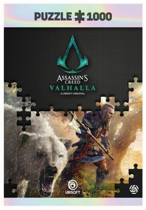 Good Loot - Premium Pussel Assassin\'s Creed Valhalla: Eivor & Isbjörn, 1000 bitar i gruppen SPORT, FRITID & HOBBY / Hobby / Pussel hos TP E-commerce Nordic AB (D01642)