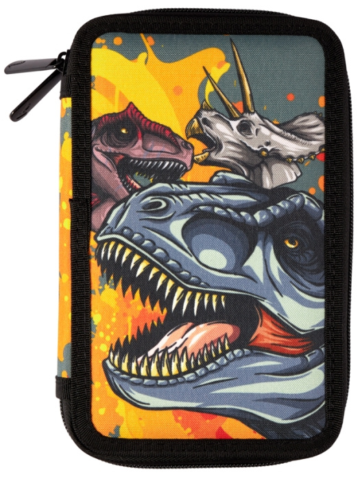 Valiant Kids Licensing - Double Pencil Case - Dino T-Rex - Valiant (090108516) i gruppen LEKSAKER, BARN- & BABYPRODUKTER / Leksaker / Rita & Räkna hos TP E-commerce Nordic AB (D01665)