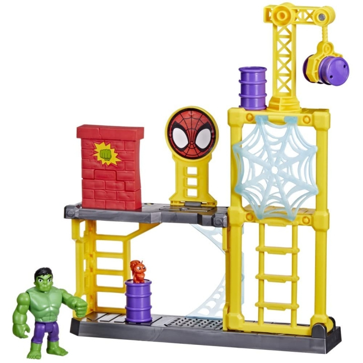 Spidey and His Amazing Friends - Power Smash Hulk (F3717) i gruppen LEKSAKER, BARN- & BABYPRODUKTER / Leksaker / Lekset hos TP E-commerce Nordic AB (D01667)