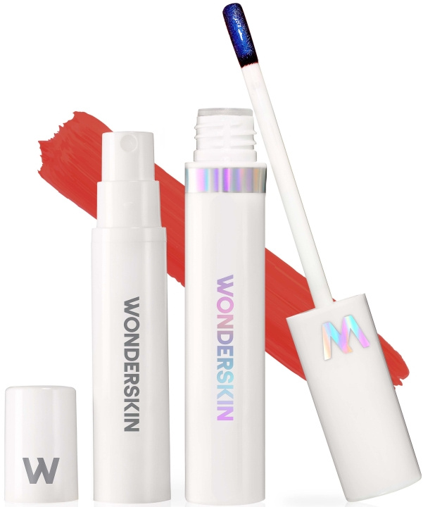 Wonderskin Wonder Blading Lip Stain Kit Crush Coral i gruppen SKÖNHET & HÄLSA / Makeup / Läppar / Läppenna hos TP E-commerce Nordic AB (D01673)