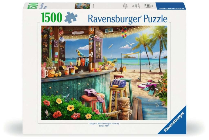 Ravensburger Pussel - Beach Bar Breezes, 1500 bitar (12000743) i gruppen SPORT, FRITID & HOBBY / Hobby / Pussel hos TP E-commerce Nordic AB (D01740)