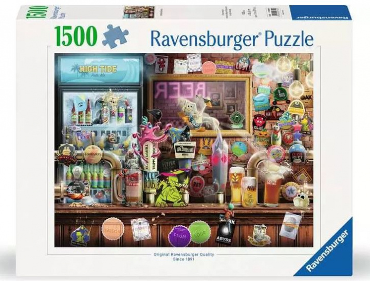 Ravensburger Pussel - Craft Beer Bonanza 1500p (12000744) i gruppen SPORT, FRITID & HOBBY / Hobby / Pussel hos TP E-commerce Nordic AB (D01741)