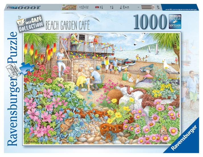 Ravensburger Pussel - Beach Garden Cafe, 1000 bitar (12000282) i gruppen SPORT, FRITID & HOBBY / Hobby / Pussel hos TP E-commerce Nordic AB (D01745)