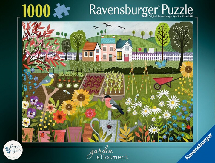 Ravensburger Pussel - Trädgårdsland 1000p (12001178) i gruppen SPORT, FRITID & HOBBY / Hobby / Pussel hos TP E-commerce Nordic AB (D01754)