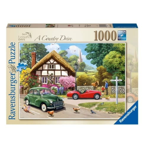 Ravensburger Pussel - A Stop To Say Hello, 1000 bitar (12001180) i gruppen SPORT, FRITID & HOBBY / Hobby / Pussel hos TP E-commerce Nordic AB (D01755)