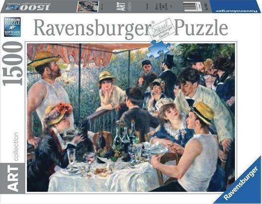 Ravensburger Pussel - The Rower\'s Breakfast 1500p (12001246) i gruppen SPORT, FRITID & HOBBY / Hobby / Pussel hos TP E-commerce Nordic AB (D01756)