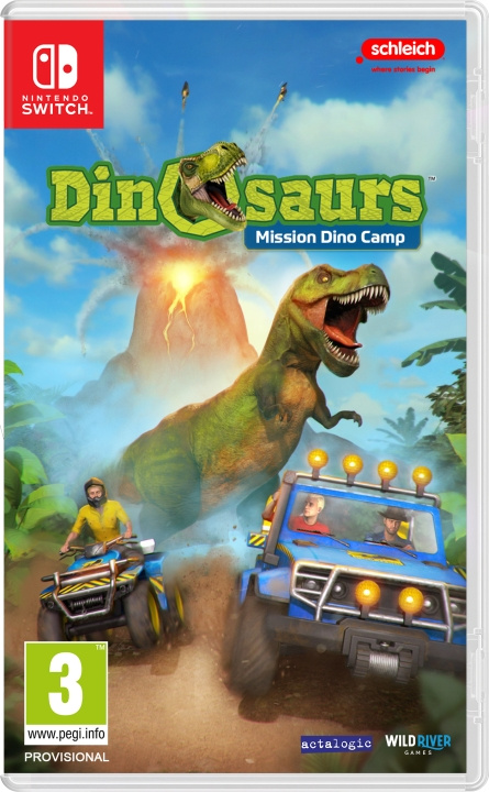 Dinosaurs: Mission Dino Camp (Switch) i gruppen HEMELEKTRONIK / Spelkonsoler & Tillbehör / Nintendo Switch / Spel hos TP E-commerce Nordic AB (D01774)