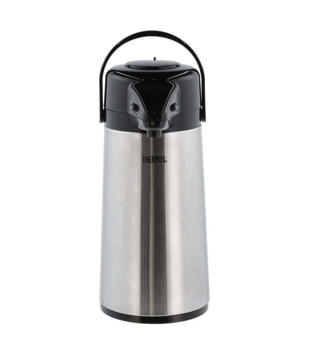 Thermos Kanna med pump 1,9L - Stål/Svart (15095) i gruppen SPORT, FRITID & HOBBY / Friluftsliv / Termosar & Vattenflaskor hos TP E-commerce Nordic AB (D01790)