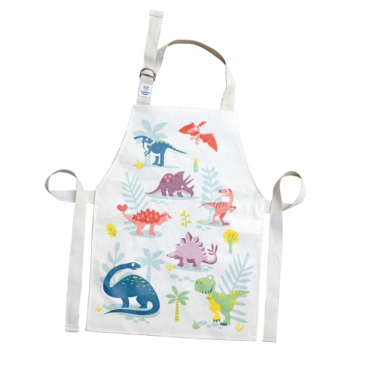 ThreadBear Apron - Dinosaur Friends - (TB4064) i gruppen LEKSAKER, BARN- & BABYPRODUKTER / Leksaker / Dockor & Tillbehör hos TP E-commerce Nordic AB (D01808)