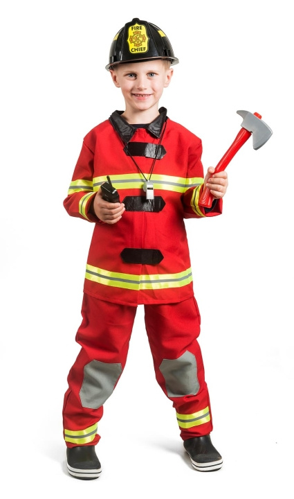 Rio Firefighter (120) (42712) i gruppen LEKSAKER, BARN- & BABYPRODUKTER / Leksaker / Maskeradkläder hos TP E-commerce Nordic AB (D01812)