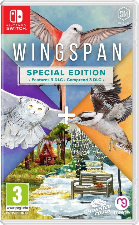 Wingspan (Special Edition) (Switch) i gruppen HEMELEKTRONIK / Spelkonsoler & Tillbehör / Nintendo Switch / Spel hos TP E-commerce Nordic AB (D01824)