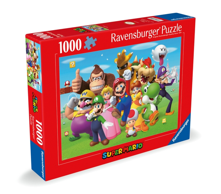 Ravensburger Pussel Super Mario 1000p (12000455) i gruppen SPORT, FRITID & HOBBY / Hobby / Pussel hos TP E-commerce Nordic AB (D01849)