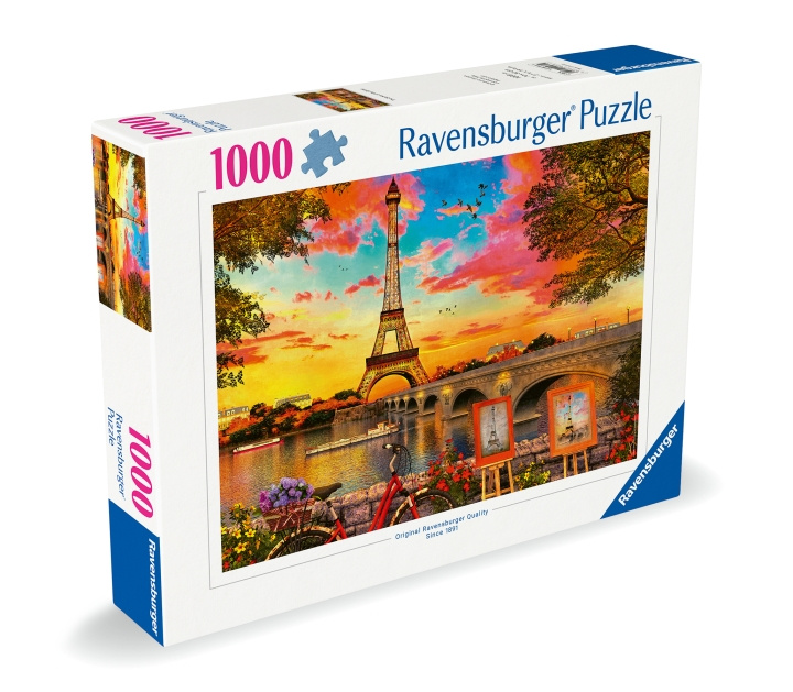 Ravensburger Pussel Seinebankarna 1000p (12000461) i gruppen SPORT, FRITID & HOBBY / Hobby / Pussel hos TP E-commerce Nordic AB (D01851)