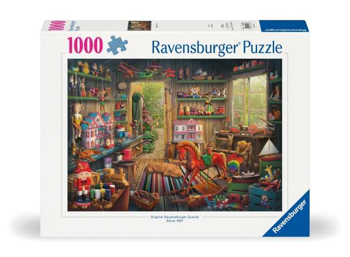 Ravensburger Pussel Nostalgic Toys 1000p (12000576) i gruppen SPORT, FRITID & HOBBY / Hobby / Pussel hos TP E-commerce Nordic AB (D01853)