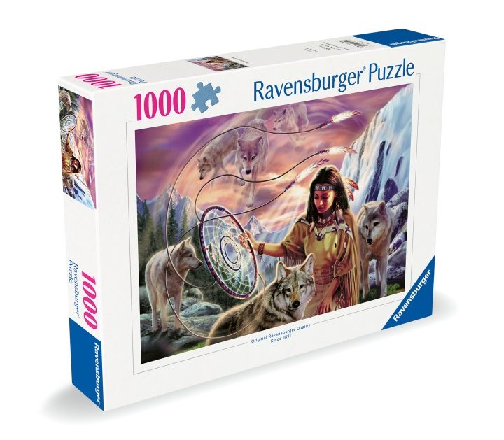 Ravensburger Pussel Indian Spirit 1000p (12000624) i gruppen SPORT, FRITID & HOBBY / Hobby / Pussel hos TP E-commerce Nordic AB (D01857)