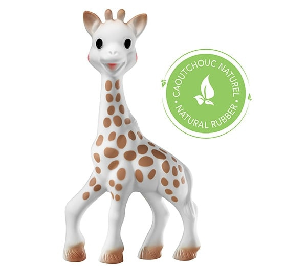 Vulli Sophie la Girafe - 18 cm (616324) i gruppen LEKSAKER, BARN- & BABYPRODUKTER / Babysaker / Nappar & Bitringar hos TP E-commerce Nordic AB (D01882)