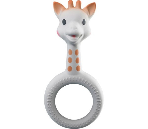 Vulli Sophie la girafe - Ring Teether (220117) i gruppen LEKSAKER, BARN- & BABYPRODUKTER / Babysaker / Nappar & Bitringar hos TP E-commerce Nordic AB (D01897)